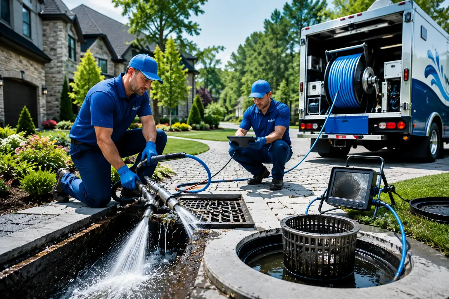 Local outdoor drain cleaning professionals in Indore, WV
